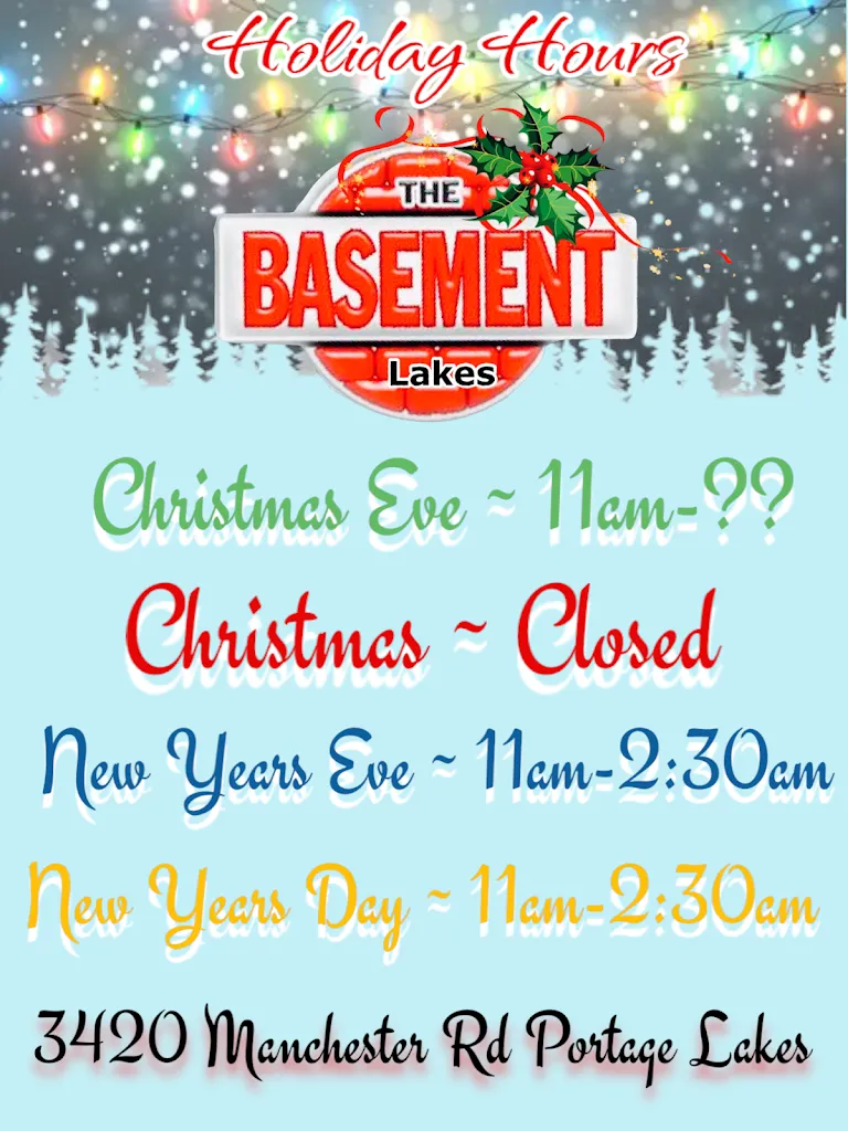 Menu_Basement at the Lakes_Akron, OH_image_old_3