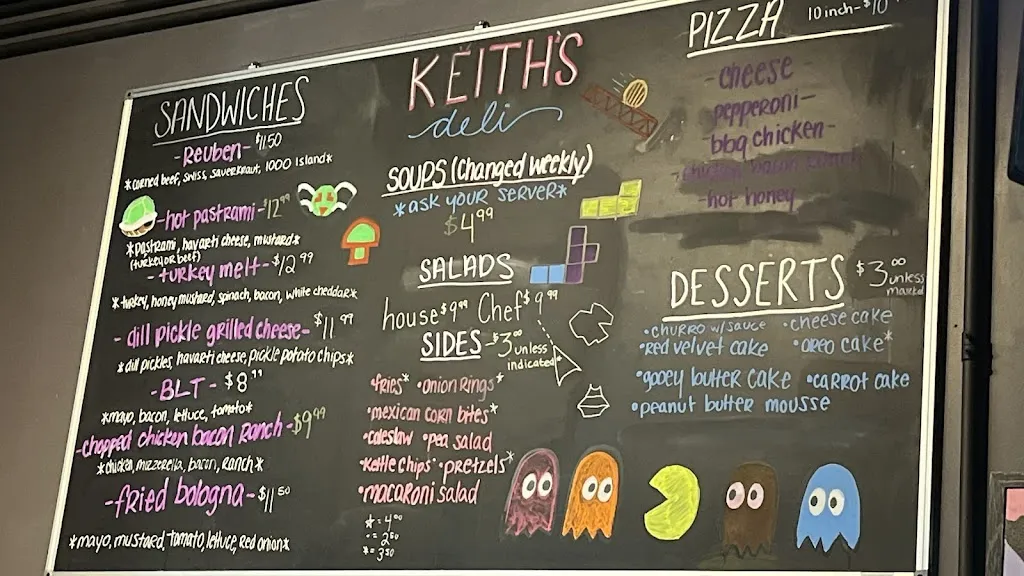 Menu_Keith's Deli_Sidney, OH_image_old_2
