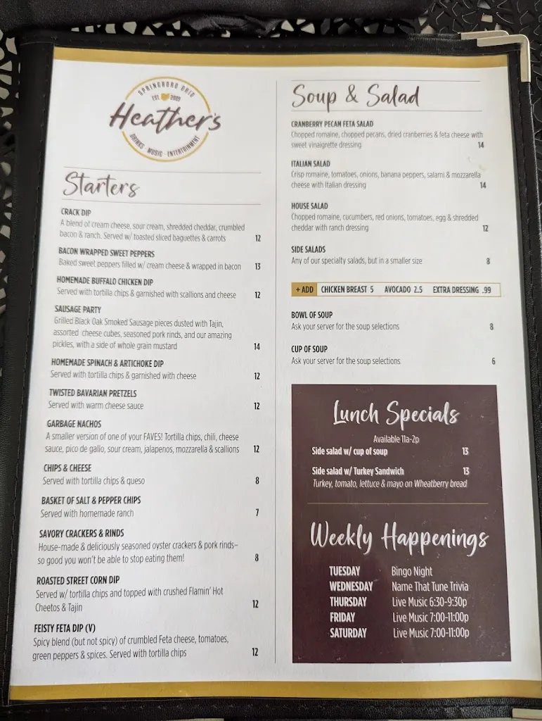 Menu_Heather's Cafe_Springboro, OH_image_old_3