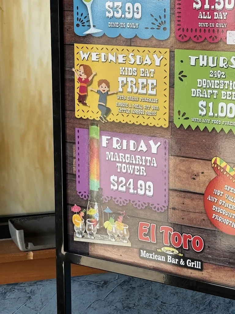 Menu_El Toro Mexican Bar & Grill_Springboro, OH_image_old_2