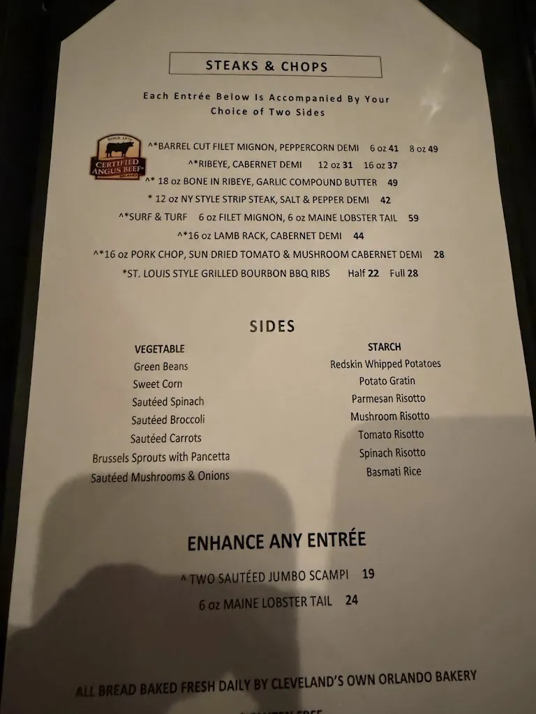 Menu_Trivs Restaurant and Lounge_Strongsville, OH_image_old_3