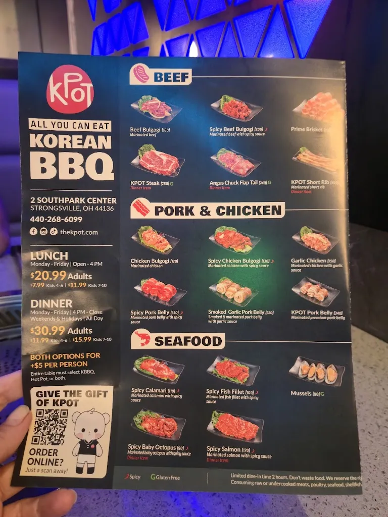 Menu_KPOT Korean BBQ & Hot Pot_Strongsville, OH_image_old_1