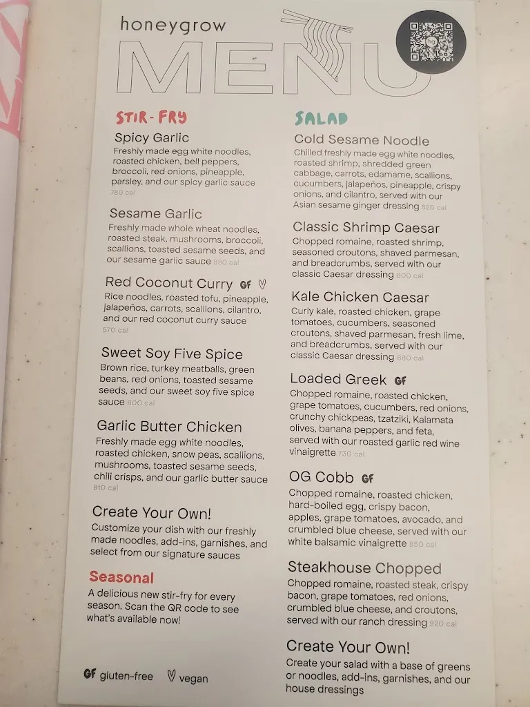 Menu_honeygrow_Strongsville, OH_image_old_1
