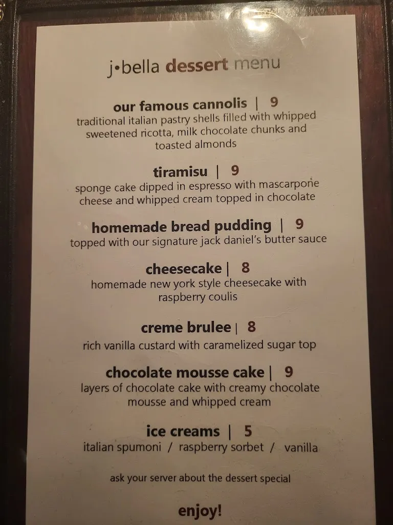 Menu_Bucci's J Bella_Strongsville, OH_image_old_3