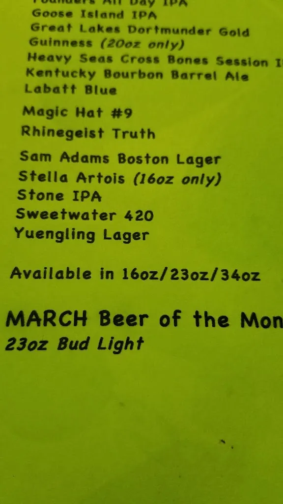 Menu_Johnny J's Pub & Grille, Strongsville_Strongsville, OH_image_old_3