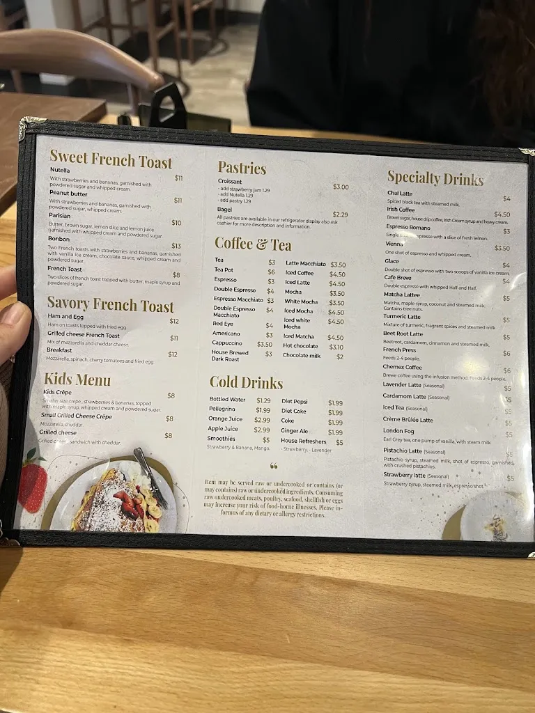 Menu_La Crepe Bakery & Café_Strongsville, OH_image_old_2