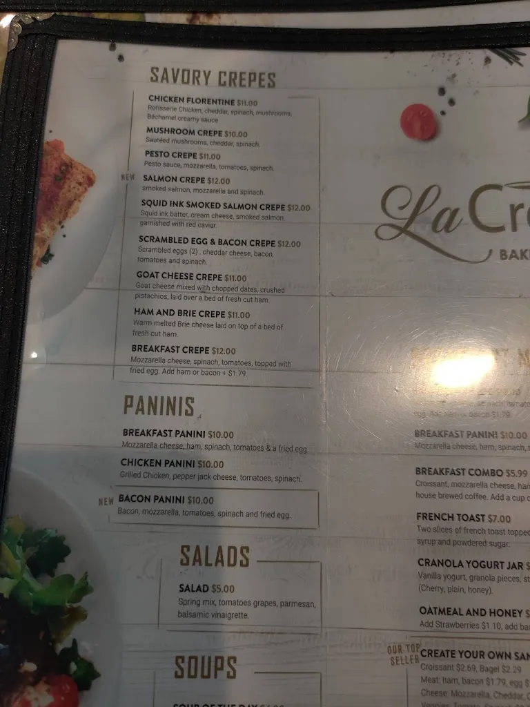 Menu_La Crepe Bakery & Café_Strongsville, OH_image_old_3