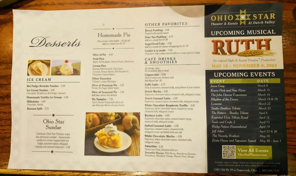 Menu_Dutch Valley Restaurant_Sugarcreek, OH_image_old_2