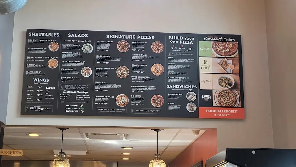 Menu_Park Street Pizza_Dover Rd NW, Sugarcreek_image_old_3