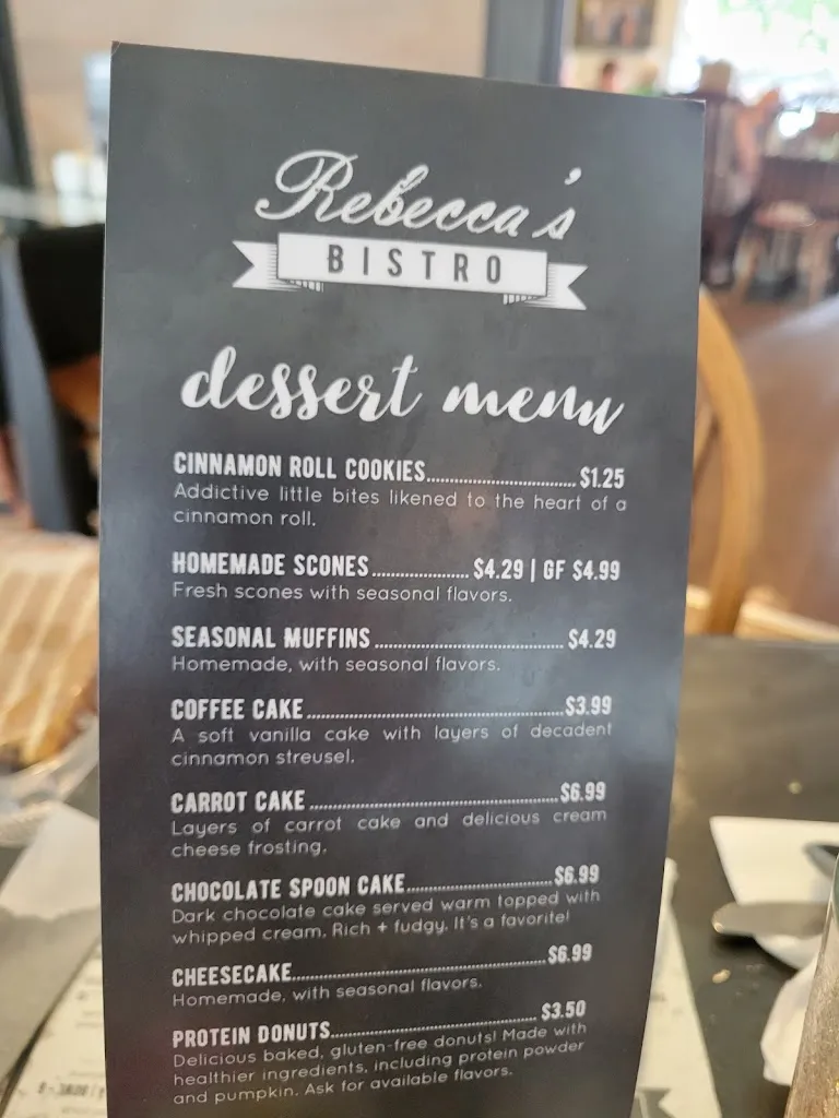 Menu_Rebecca's Bistro - Walnut Creek, OH_Walnut Creek, OH_image_old_3