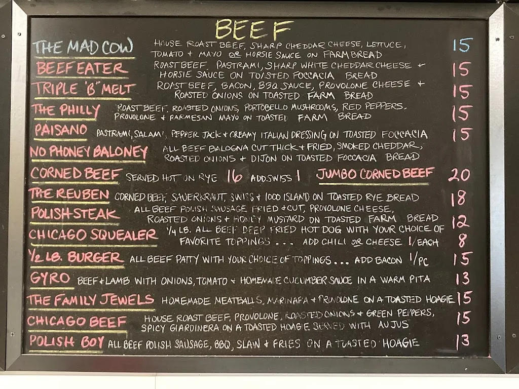 Menu_Gourmand's Deli & Coffee_Valley View, OH_image_old_2