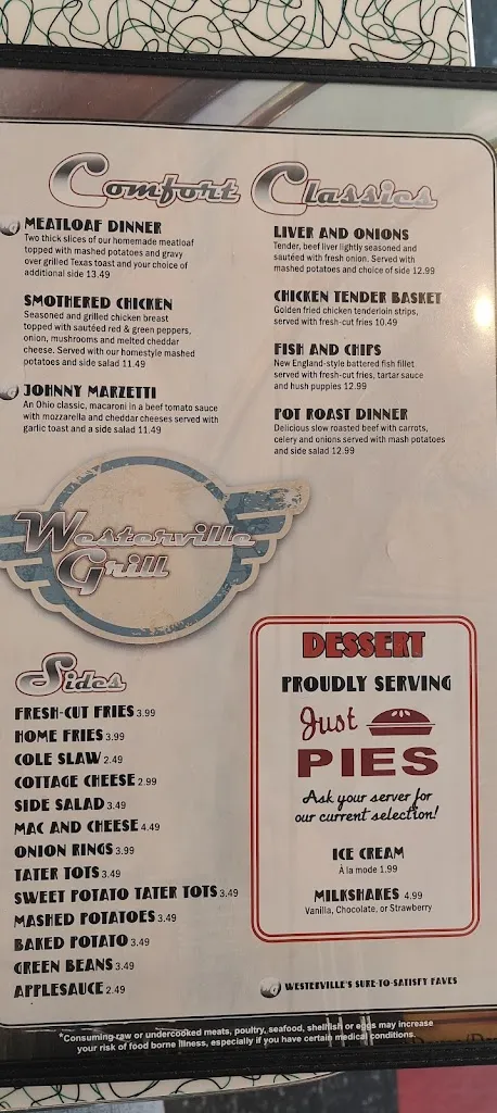 Menu_Westerville Grill_Westerville, OH_image_old_3