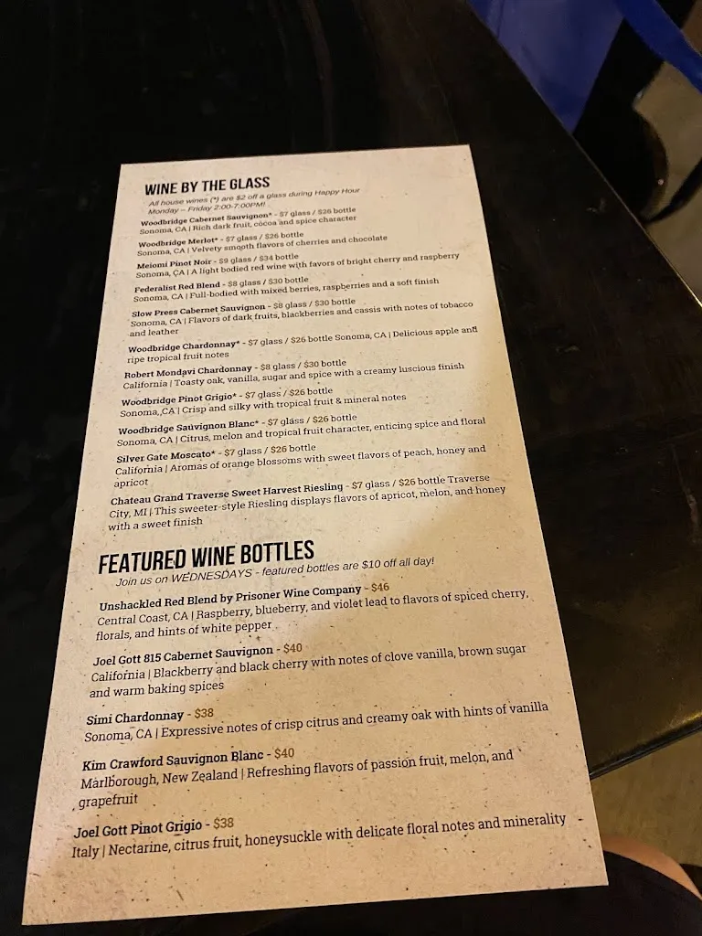 Menu_The Old Bag of Nails Pub - Westerville_Westerville, OH_image_old_1