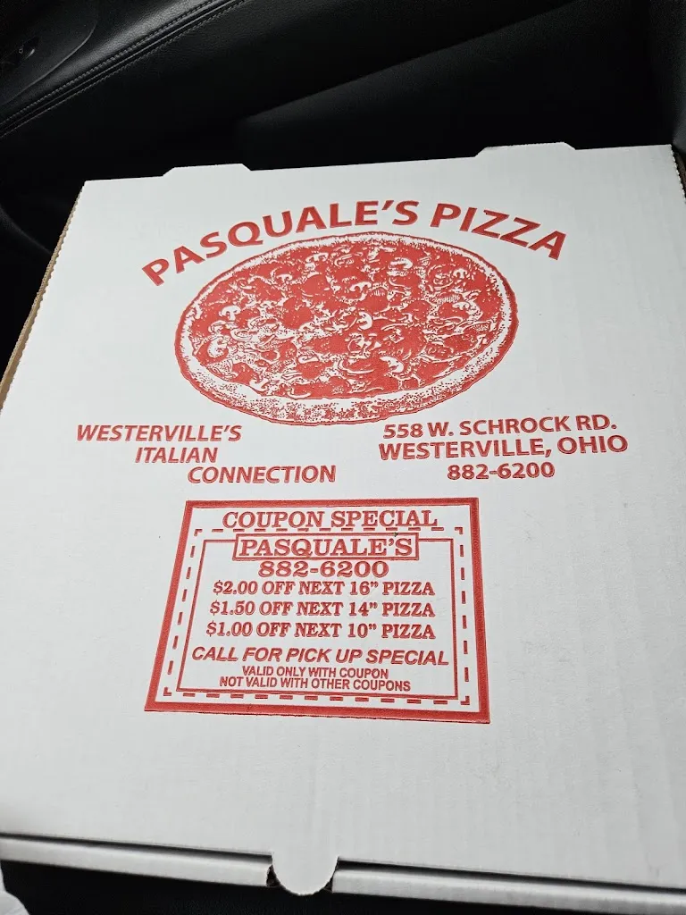Menu_Pasquale's Pizza & Pasta House_Westerville, OH_image_old_2