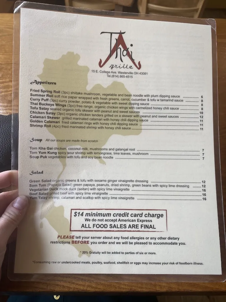 Menu_Thai Grille_Westerville, OH_image_old_2