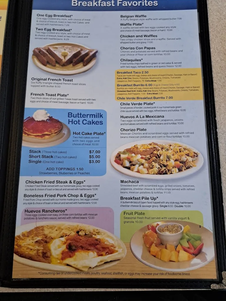 Menu_Araceli's Restaurant_Altus, OK_image_old_2
