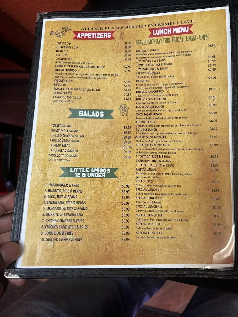 Menu_Los Tequilas_Sapulpa, OK_image_old_3