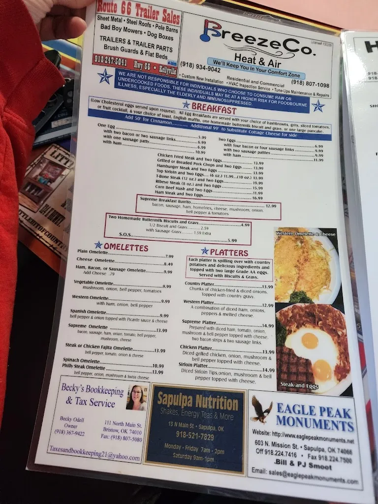 Menu_Steak & Eggs_Sapulpa, OK_image_old_2
