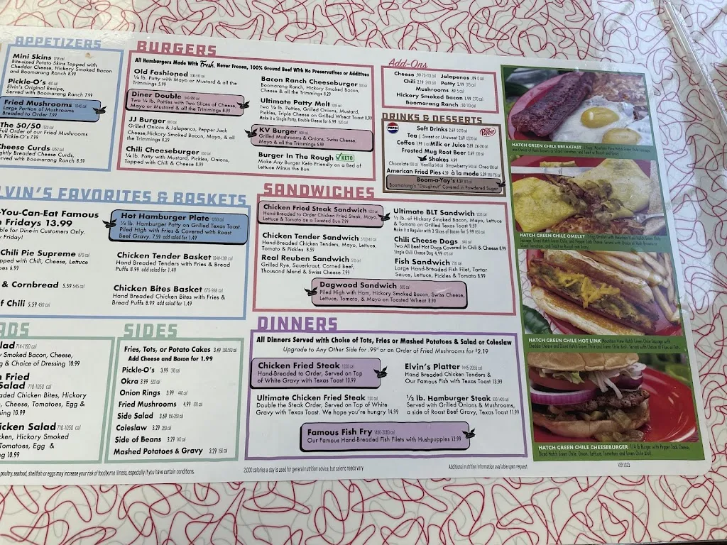 Menu_Boomarang Diner Tecumseh_Tecumseh, OK_image_old_1