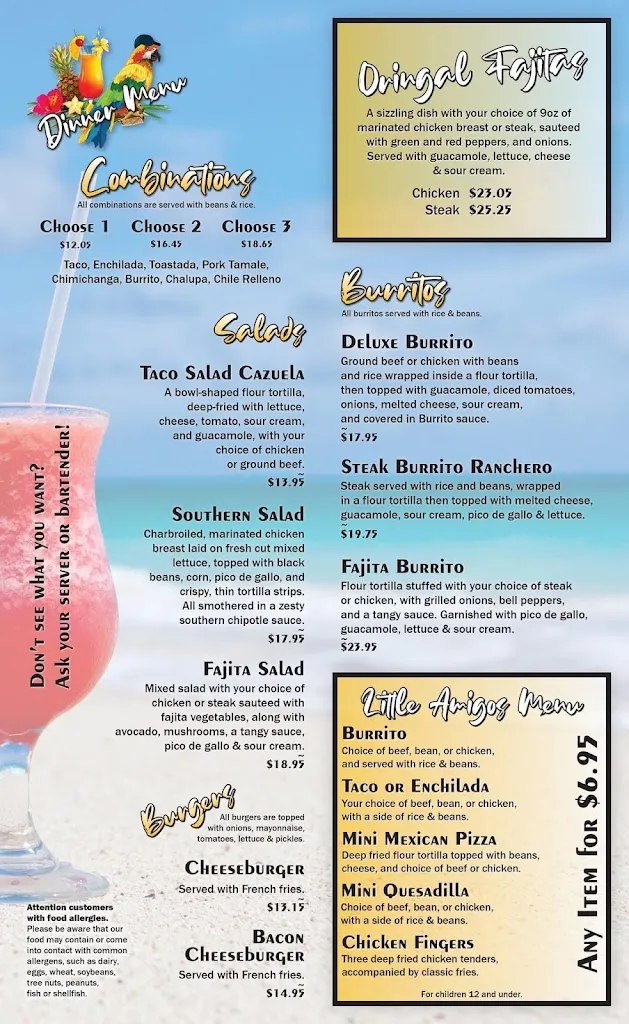 Menu_Mixtlan Grill Mexican Restaurant_Oregon City, OR_image_old_1