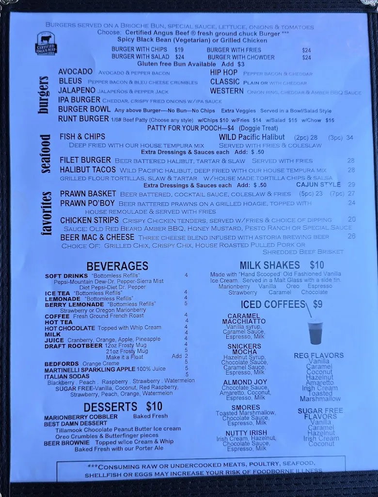 Menu_Astoria Brewing Company_Astoria, OR_image_old_1