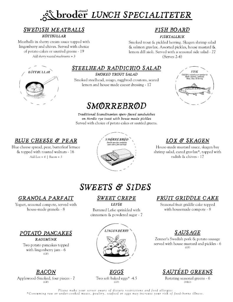 Menu_Broder Strand Café_Astoria, OR_image_old_2