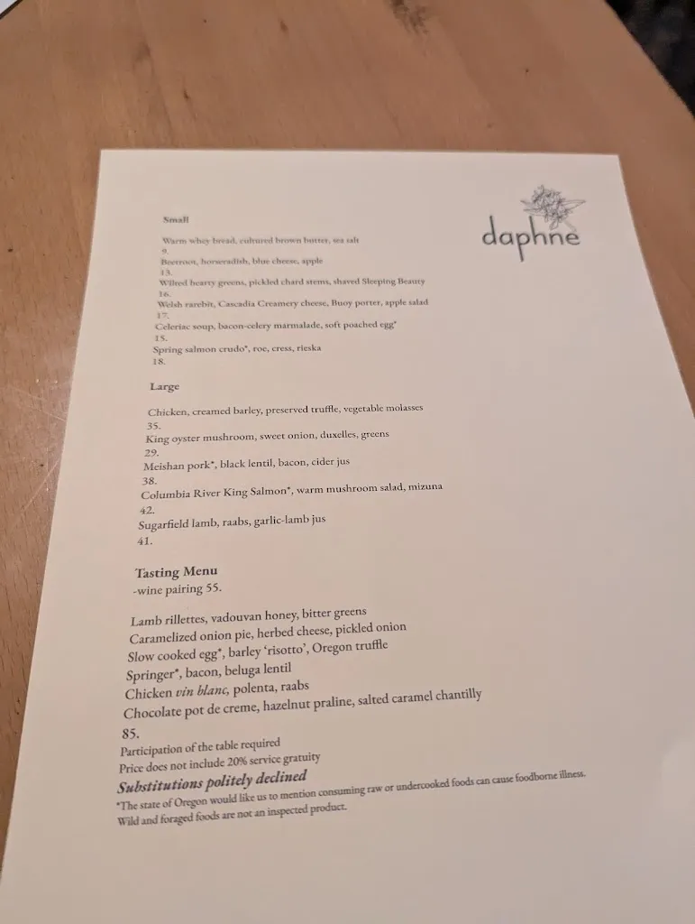 Menu_Daphne_Astoria, OR_image_old_2