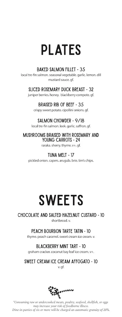 Menu_The Knot_Astoria, OR_image_old_3