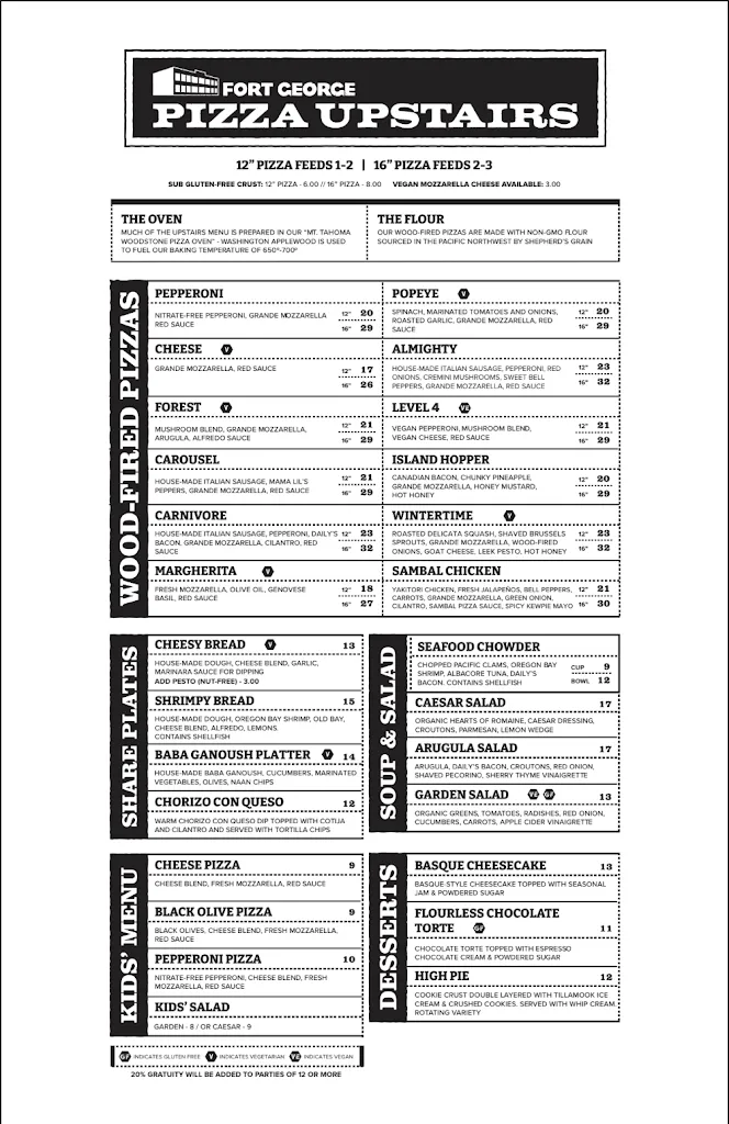 Menu_Fort George Brewery_Astoria, OR_image_old_2