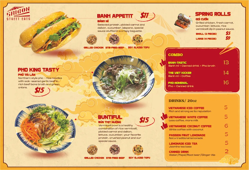 Menu_Saigon Street Eats_Astoria, OR_image_old_1