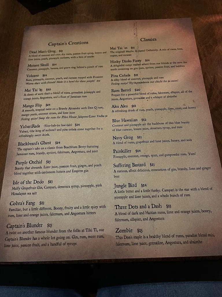 Menu_Dead Man’s Isle_Astoria, OR_image_old_3