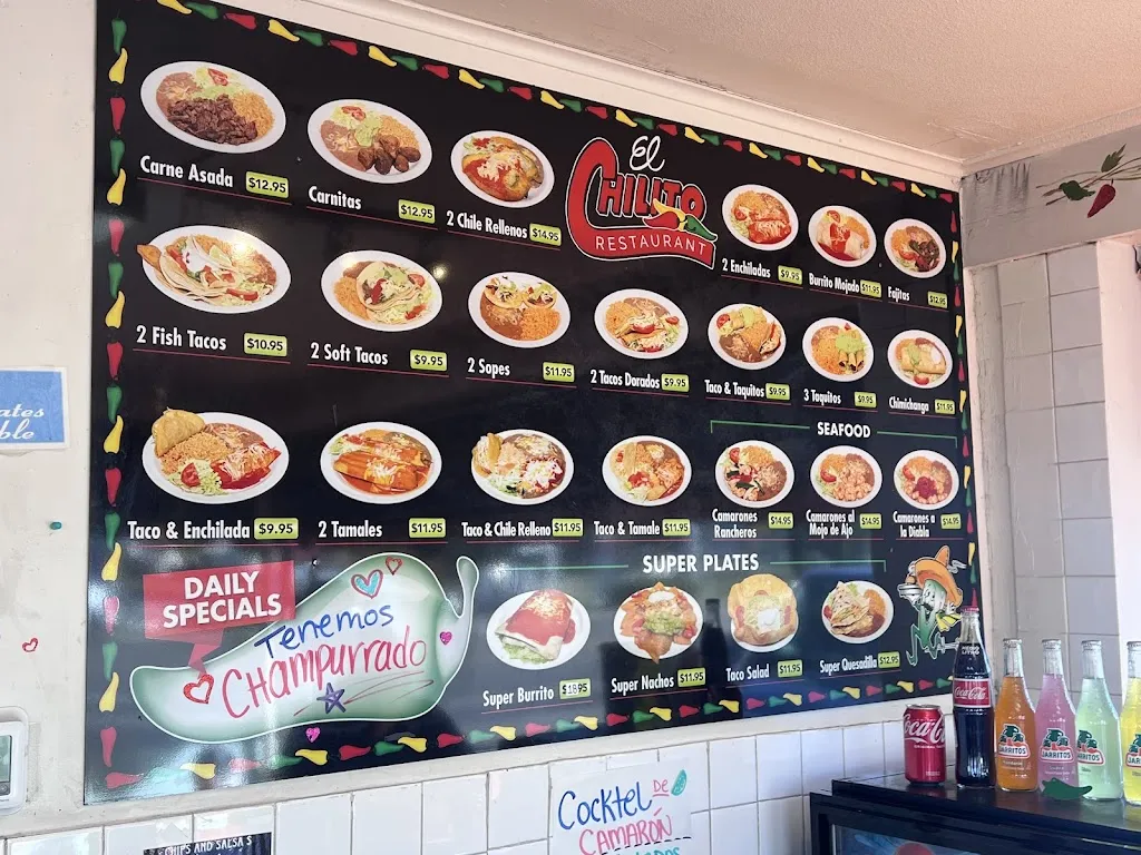 Menu_El Chilito_Canby, OR_image_old_3