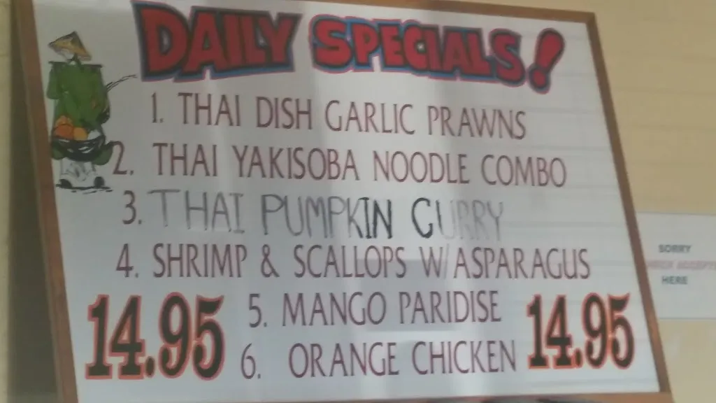 Menu_Thai Dish Cuisine_Canby, OR_image_old_3