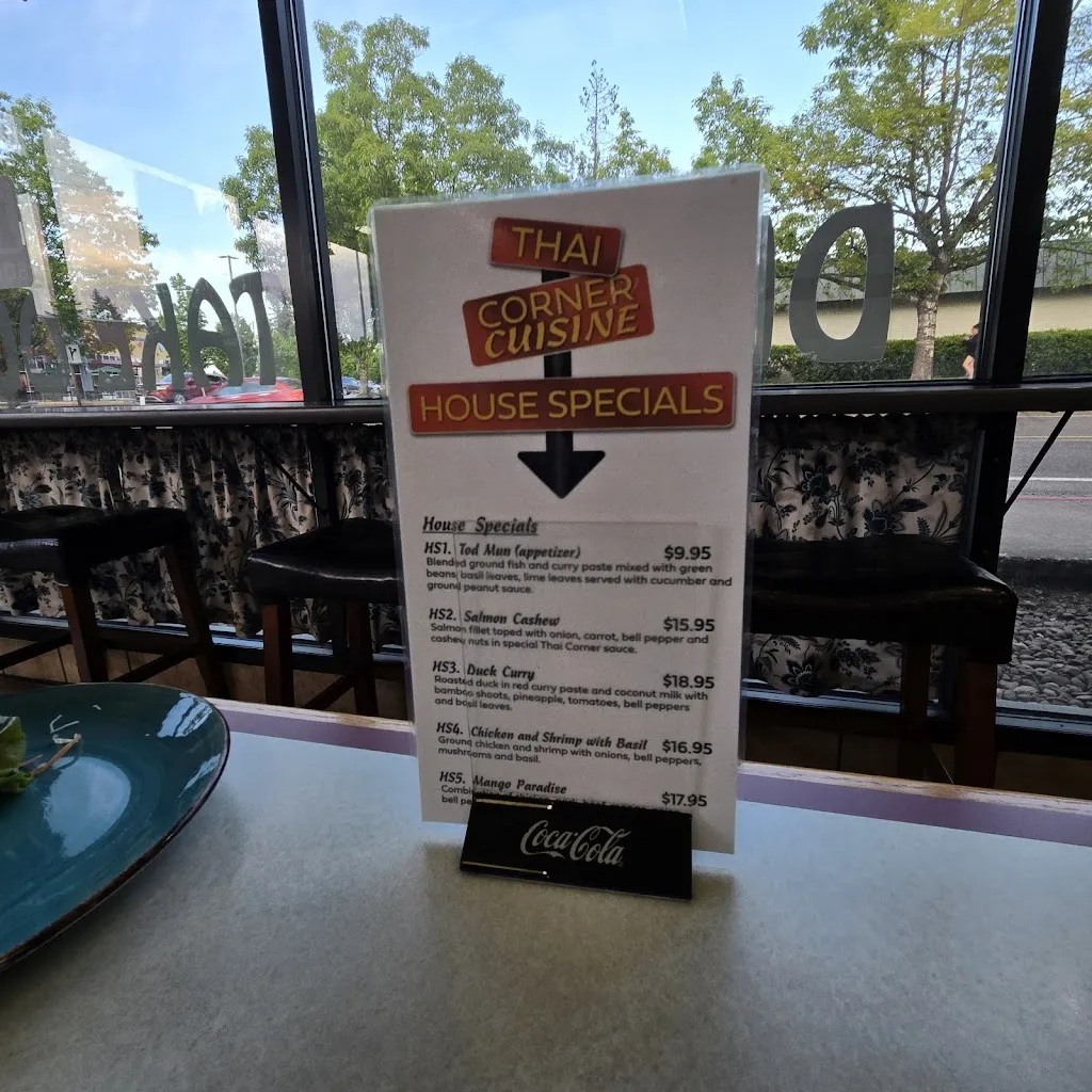 Menu_Thai Corner Cuisine_Canby, OR_image_old_1