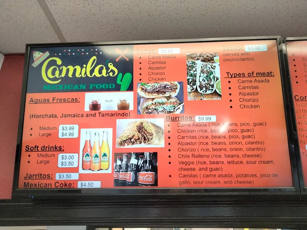 Menu_Camila's_Canby, OR_image_old_2