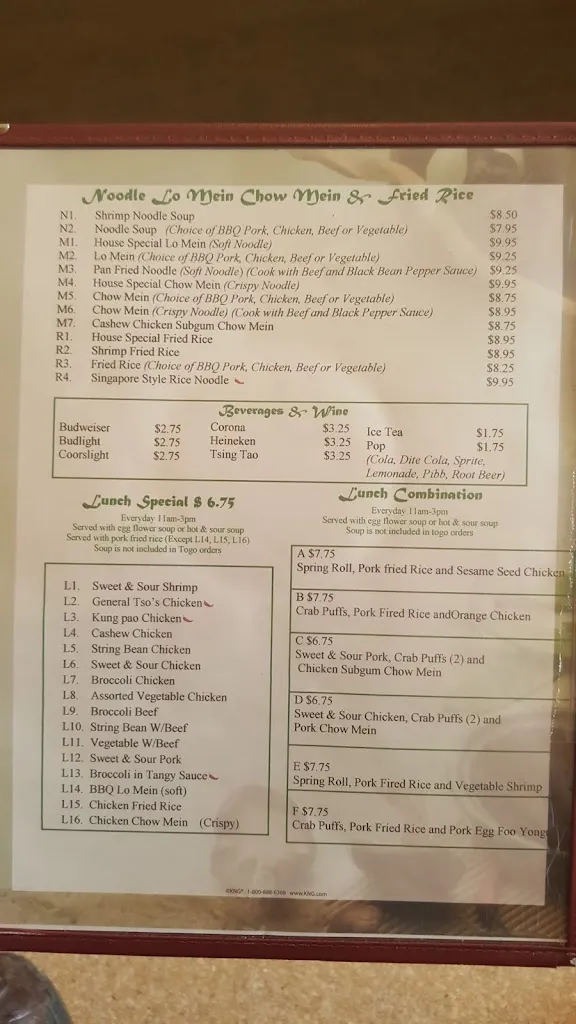 Menu_Joy Kitchen_Canby, OR_image_old_1