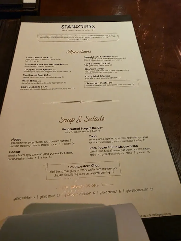 Menu_Stanford's Clackamas_Clackamas, OR_image_old_2