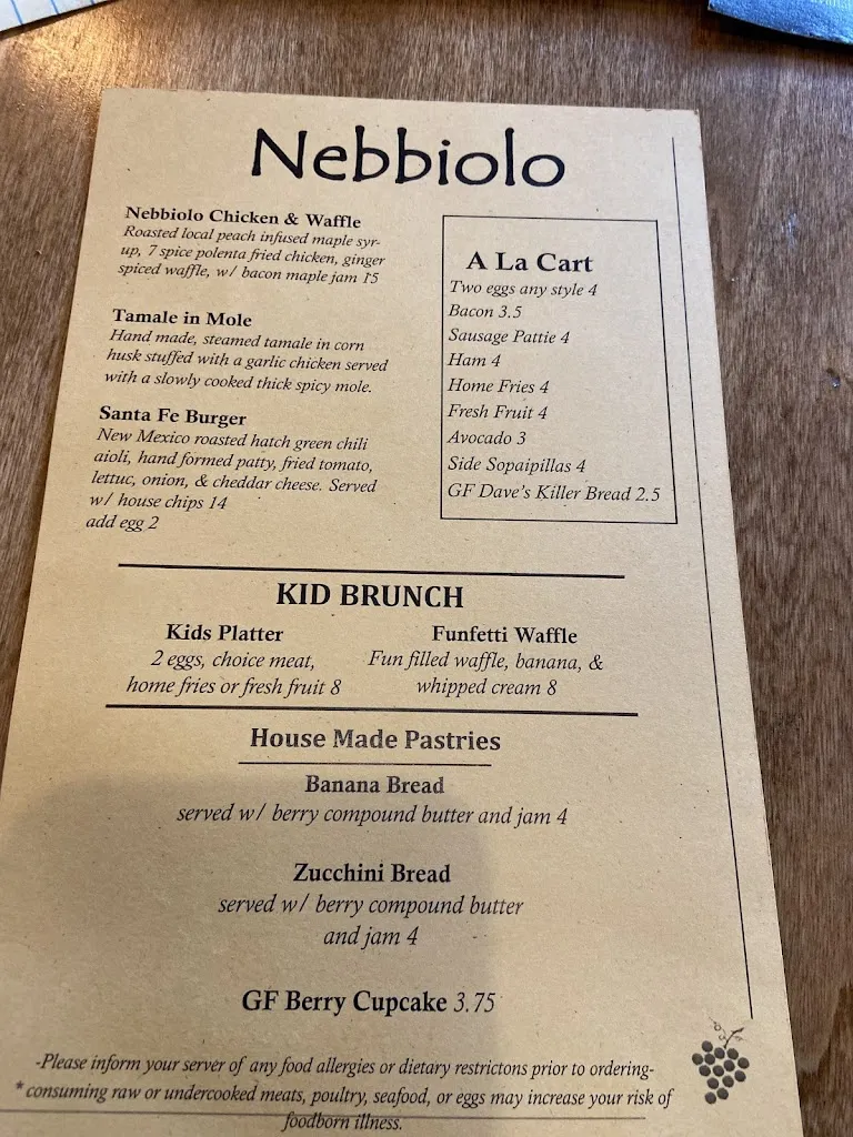 Menu_Nebbiolo Restaurant & Wine Bar_Oregon City, OR_image_old_1