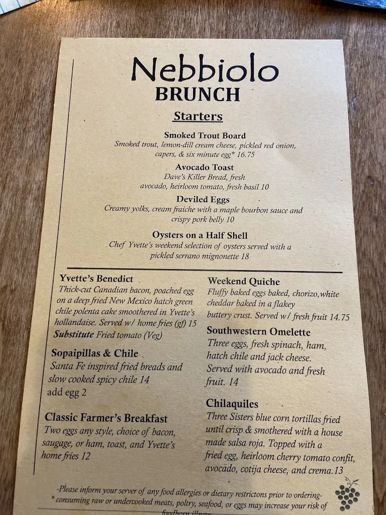 Menu_Nebbiolo Restaurant & Wine Bar_Oregon City, OR_image_old_2