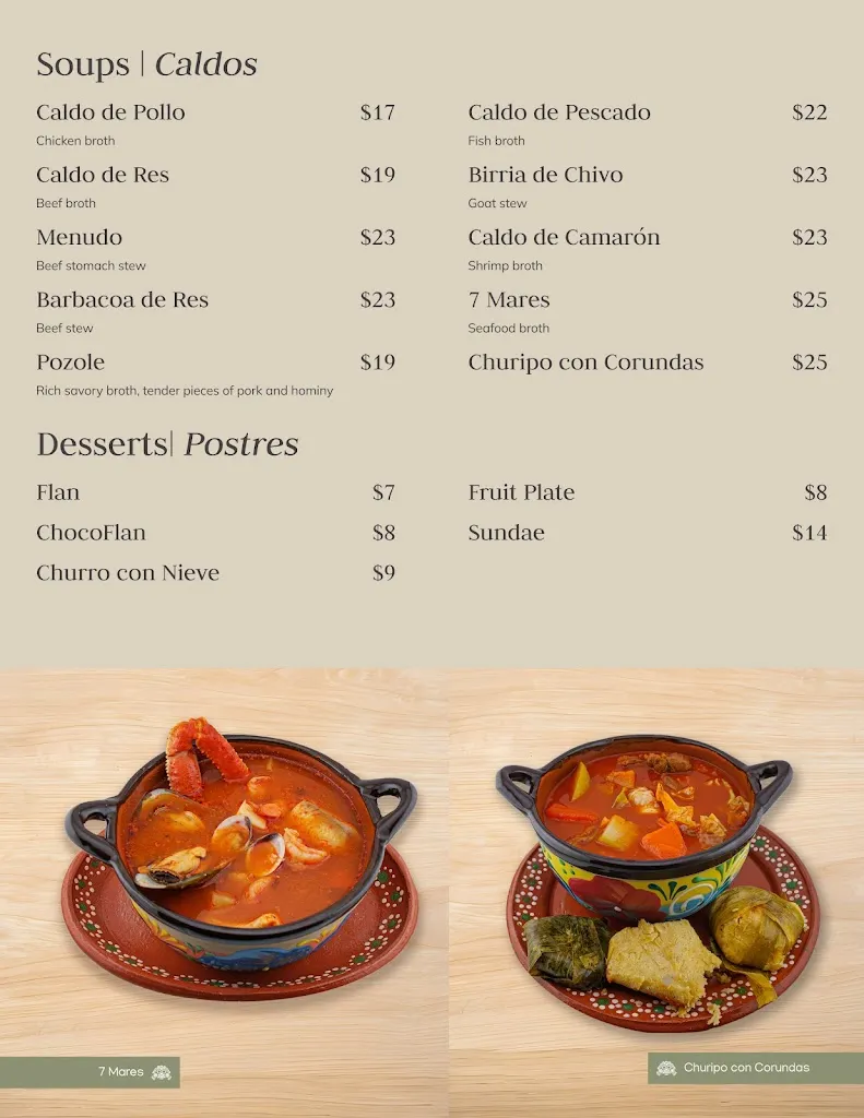 Menu_Tarasco Mexican restaurant_Cornelius, OR_image_old_3