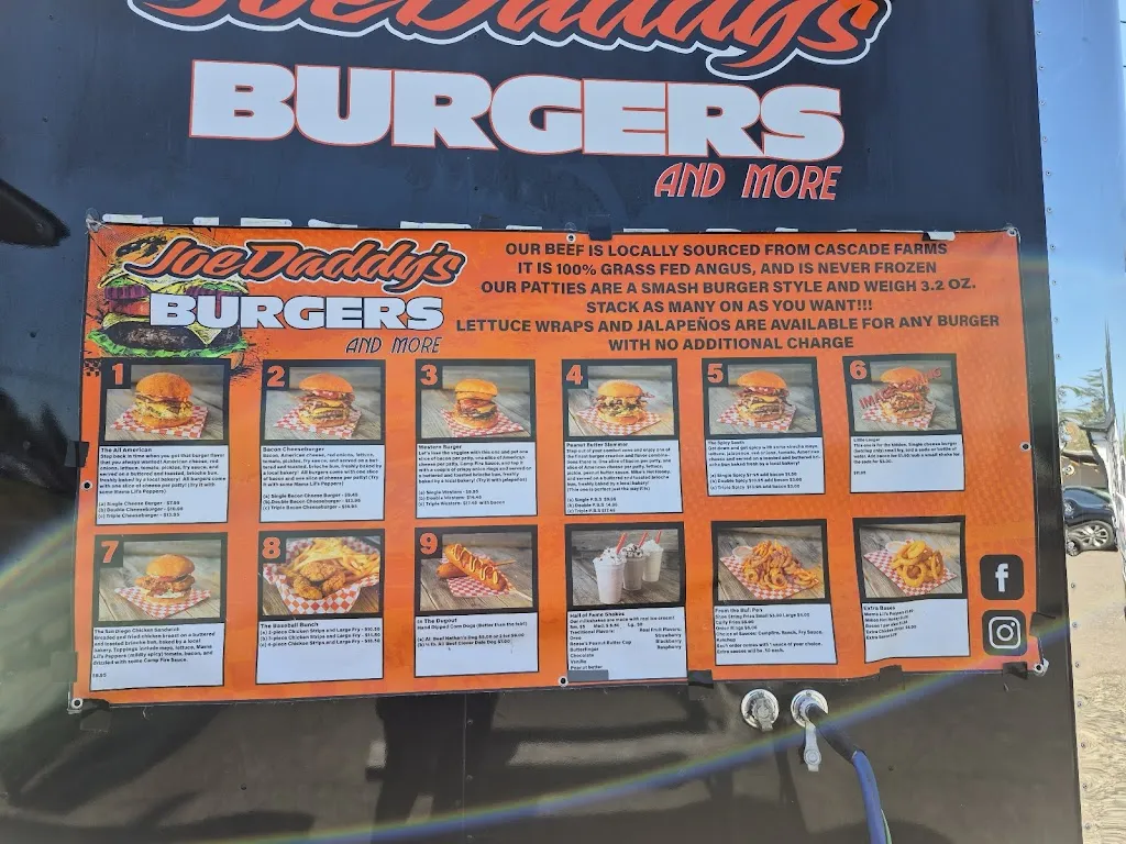 Menu_Joe Daddy’s Burgers and more_Damascus, OR_image_old_2