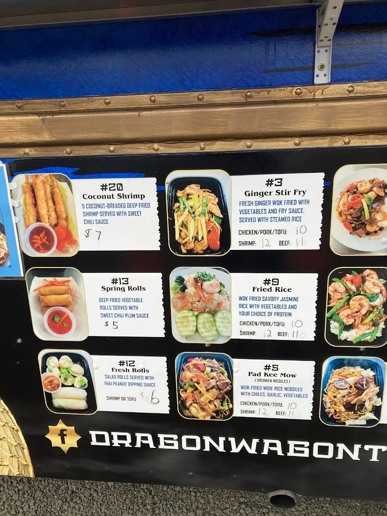 Menu_Dragon Wagon_Roseburg, OR_image_old_1