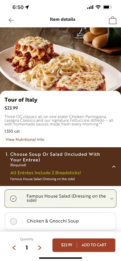 Menu_Olive Garden Italian Restaurant_Lake Oswego, OR_image_old_3
