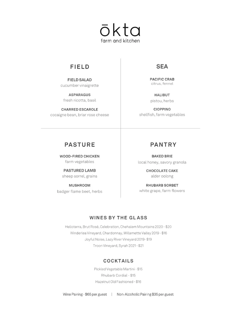 Menu_ōkta | farm and kitchen_McMinnville, OR_image_old_1