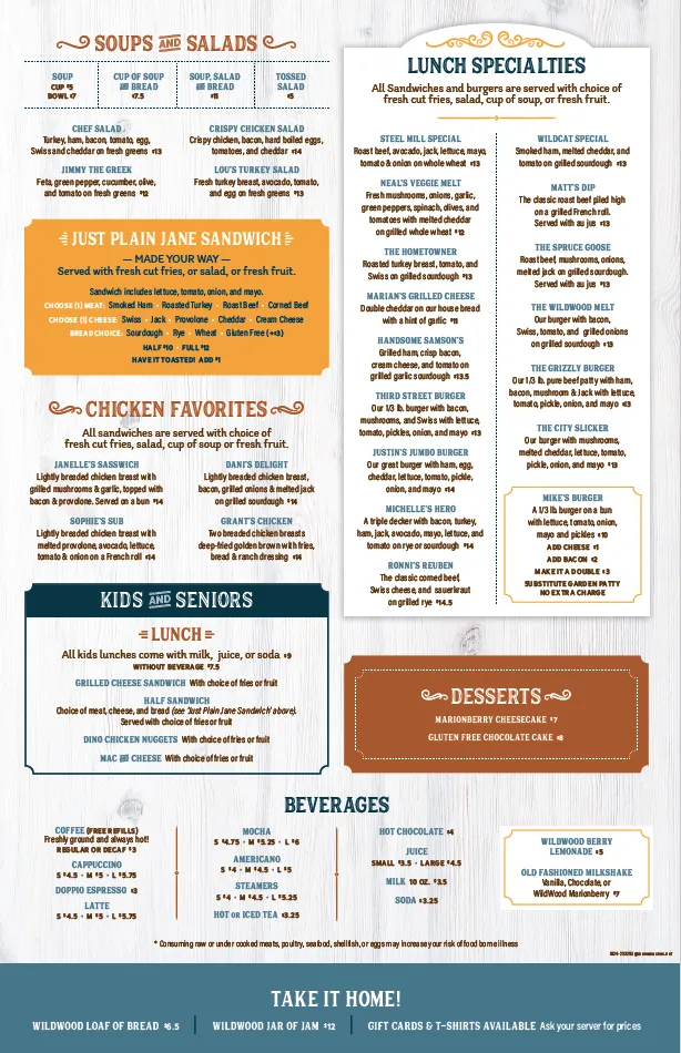 Menu_WildWood Cafe_McMinnville, OR_image_old_2