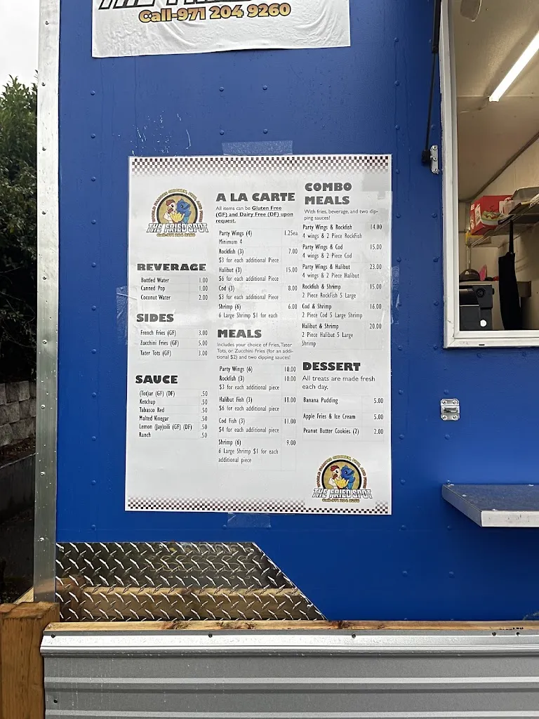 Menu_The Fried Spot_Milwaukie, OR_image_old_2