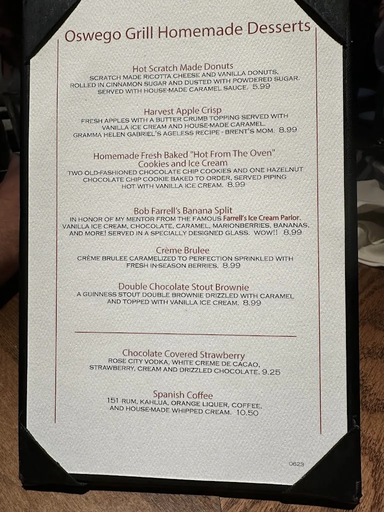 Menu_Oswego Grill - Clackamas_Clackamas, OR_image_old_2