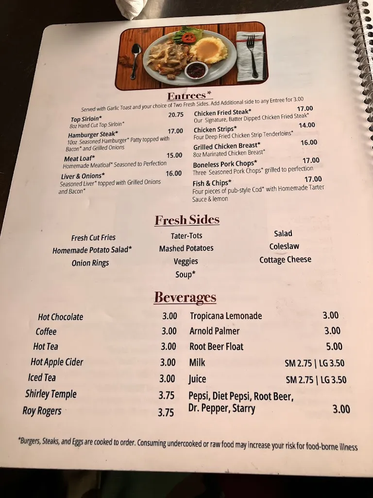 Menu_Gramma's Corner Kitchen_Milwaukie, OR_image_old_2