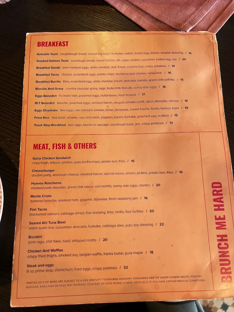 Menu_Sunday's Best_Sandy, UT_image_old_2