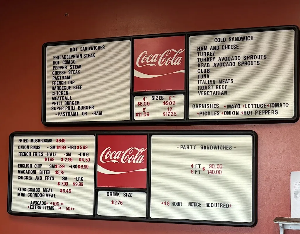 Menu_The Philadelphian_Sandy, UT_image_old_1